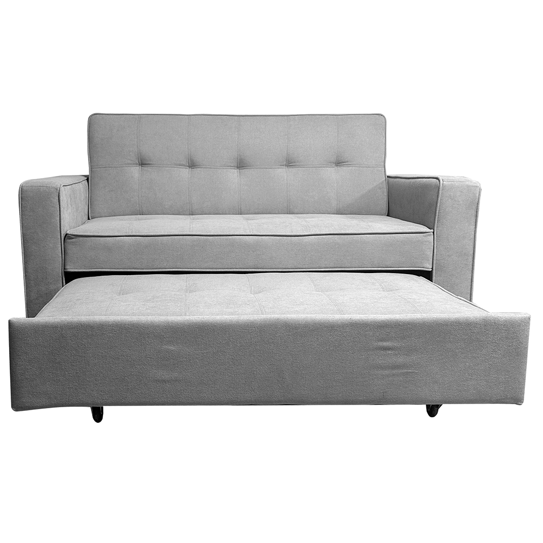 Sofá Cama Ronda: Cama Deslizante Grande Elevable Gris - Imagen 4