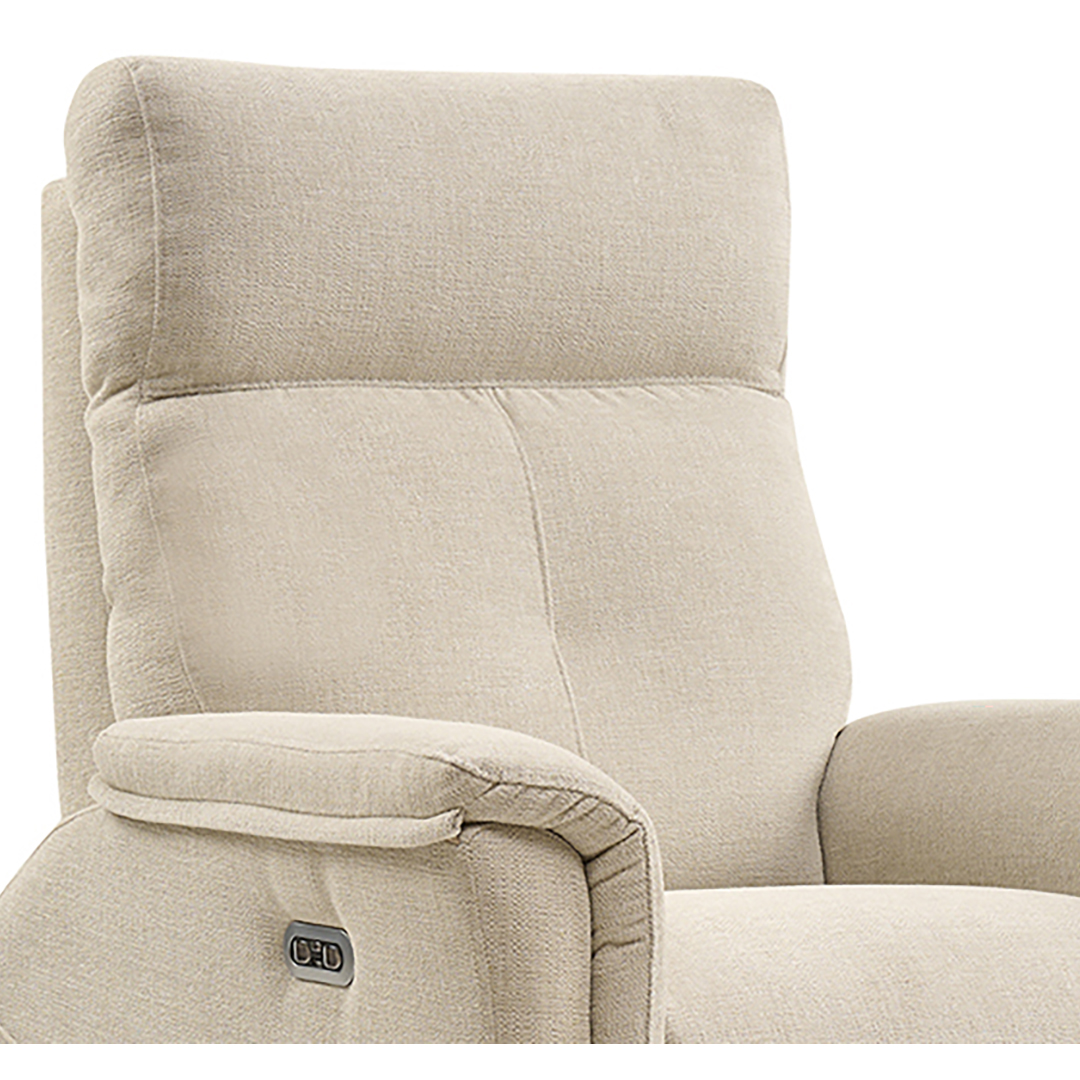 Sillón Relax Toledo: Motor Asiento Doble Piecero Desenfundable - Imagen 2